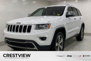 Grand Cherokee Limited Check out this vehicles pictures, features, options and specs, and let us know if you have any questions. Helping find the perfect vehicle FOR YOU is our only priority.P.S...Sometimes texting is easier. Text (or call) 306-994-7040 for fast answers at your fingertips!
