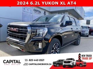 This 2024 Yukon XL AT4 comes fully equipped with a 10.2 Premium Infotainment System, Heated and Cooled Seats, Heated Steering,Remote Start, Blind Zone Alert, Park Assist, Bose Stereo, Heated Second Row Heated Bucket Seating, Black Assist Steps and so much more!Ask for the Internet Department for more information or book your test drive today! Text 365-601-8318 for fast answers at your fingertips!AMVIC Licensed Dealer - Licence Number B1044900Disclaimer: All prices are plus taxes and include all cash credits and loyalties. See dealer for details. AMVIC Licensed Dealer # B1044900