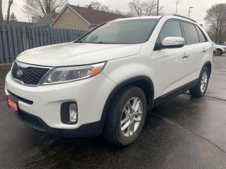 <p>CERTIFIED WITH 2 YEAR WARRANTY INCLUDED!!!</p><p>Super clean LOADED Sorento !!! 1 OWNER, very very well looked after and it shows. Recen tires, brakes tune up and more. Just a great solid SUV. </p><p>WE FINANCE EVERYONE REGARDLESS OF CREDIT !!</p>