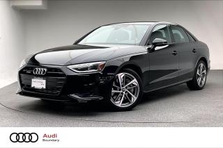 Used 2023 Audi A4 45 2.0T Komfort quattro 7sp S tronic for sale in Burnaby, BC