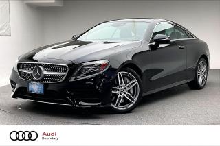 Used 2018 Mercedes-Benz E-Class E400 4MATIC Coupe for sale in Burnaby, BC