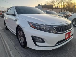Used 2014 Kia Optima EX-HYBRID-LEATHER-PANOROOF-NAVI-BK UP CAM-AUX-USB for sale in Scarborough, ON