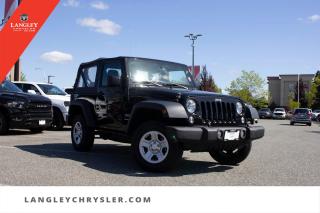 Used 2018 Jeep Wrangler JK Sport Hard Top | Bluetooth | Low KM for sale in Surrey, BC