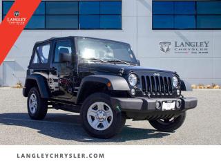 Used 2018 Jeep Wrangler JK Sport Hard Top | Bluetooth | Low KM for sale in Surrey, BC