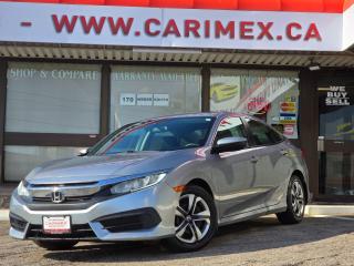 Used 2016 Honda Civic LX Apple Car Play and Android Auto | Backup Camera | Heated Seats for sale in Waterloo, ON