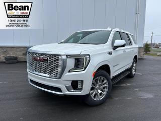 New 2024 GMC Yukon Denali 6.2L V8 DURAMAX WITH REMOTE START/ENTRY, HEATED SEATS, HEATED STEERING WHEEL, VENTILATED SEATS, HITCH VIEW, HD SURROUND VISION, REAR SEAT MEDIA SYSTEM for sale in Carleton Place, ON