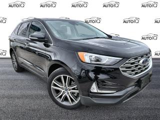 Recent Arrival!<br><br>Odometer is 40031 kilometers below market average!<br><br>AWD.<br><br>Black 2021 Ford Edge Titanium 4D Sport Utility EcoBoost 2.0L I4 GTDi DOHC Turbocharged VCT 8-Speed Automatic AWD