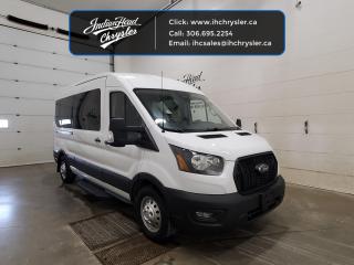 <b>Low Mileage, Ford Co-Pilot360,  Remote Keyless Entry,  Streaming Audio,  4G LTE,  Air Conditioning!</b><br> <br>  Hot Deal! Weve marked this unit down $4003 from its regular price of $85498.   Whether you need to tow, haul, cart, carry or deliver, this Ford Transit Passenger Wagon can get it done with ease. This  2021 Ford Transit Passenger Wagon is fresh on our lot in Indian Head. <br> <br>This Ford Transit Wagon is designed to maximize your efficiency while keeping all of your passengers extremely happy. Youll be impressed by how this Transit Passenger effortlessly glides down the road, in a way no truck-based van could hope to match. Its more like a family sedan than a full-size rig. With maximum cargo and passenger options, this Transit is sure to impress even the toughest of critic!This low mileage  van has just 37,907 kms. Its  white in colour  . It has an automatic transmission and is powered by a  275HP 3.5L V6 Cylinder Engine.  This unit has some remaining factory warranty for added peace of mind. <br> <br> Our Transit Passenger Wagons trim level is XL. This Ford Transit Passenger Wagon comes well equipped with large door openings to make loading passengers and oversized cargo a breeze. On this XL trim, you will get Ford Co-Pilot360 featuring lane keep assist and automatic emergency braking, rubberized floor covering to easily keep the interior clean, a rear view camera to assist when backing up in tight parking spots, remote keyless entry, a multi-function display screen with streaming audio and hands free phone connectivity, FordPass Connect 4G hotspot capability, air conditioning to keep your passengers cool, electronic stability control to keep everyone safe and much more. This vehicle has been upgraded with the following features: Ford Co-pilot360,  Remote Keyless Entry,  Streaming Audio,  4g Lte,  Air Conditioning,  Stability Control,  Rear View Camera. <br> To view the original window sticker for this vehicle view this <a href=http://www.windowsticker.forddirect.com/windowsticker.pdf?vin=1FBAX9C85MKA00306 target=_blank>http://www.windowsticker.forddirect.com/windowsticker.pdf?vin=1FBAX9C85MKA00306</a>. <br/><br> <br>To apply right now for financing use this link : <a href=https://www.indianheadchrysler.com/finance/ target=_blank>https://www.indianheadchrysler.com/finance/</a><br><br> <br/><br>At Indian Head Chrysler Dodge Jeep Ram Ltd., we treat our customers like family. That is why we have some of the highest reviews in Saskatchewan for a car dealership!  Every used vehicle we sell comes with a limited lifetime warranty on covered components, as long as you keep up to date on all of your recommended maintenance. We even offer exclusive financing rates right at our dealership so you dont have to deal with the banks.
You can find us at 501 Johnston Ave in Indian Head, Saskatchewan-- visible from the TransCanada Highway and only 35 minutes east of Regina. Distance doesnt have to be an issue, ask us about our delivery options!

Call: 306.695.2254<br> Come by and check out our fleet of 40+ used cars and trucks and 80+ new cars and trucks for sale in Indian Head.  o~o