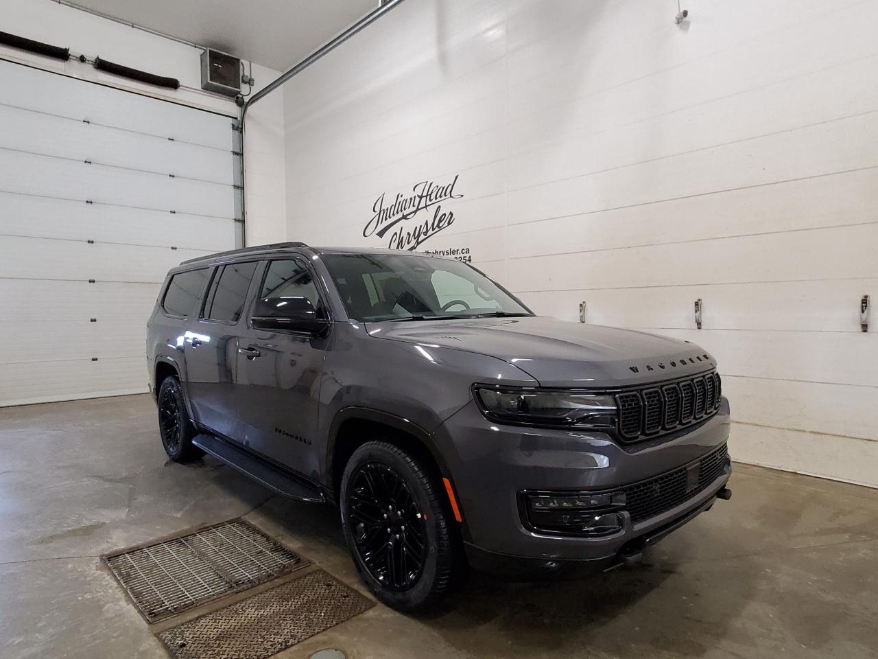 New 2024 Jeep Wagoneer L Series II Carbide - Leather Seats for sale in Indian Head, SK