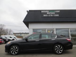 Used 2016 Honda Accord EX-L, LEATHER, SUNROOF,NAVIGATION,REAR&SIDE CAMERA for sale in Mississauga, ON