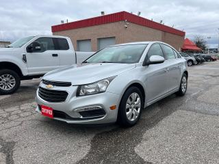 Used 2015 Chevrolet Cruze 1LT for sale in Milton, ON