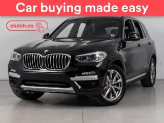 Used 2018 BMW X3 xDrive30i AWD Apple Car Play, Panoramic Sunroof for sale in Bedford, NS