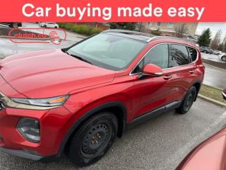 Used 2019 Hyundai Santa Fe Luxury AWD w/ Apple CarPlay & Android Auto, Bluetooth, Surround View Monitor for sale in Toronto, ON
