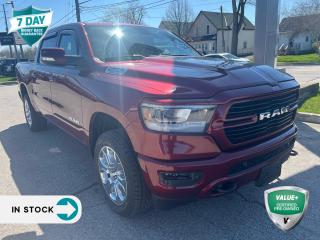 Used 2020 RAM 1500 Big Horn Sport Package | Off Road Package | Navigation | LED Lamps | Remote Start | Heated Seats & Steering | 20