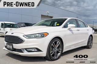 Used 2018 Ford Fusion ALL WHEEL DRIVE I REARVIEW CAMERA I BLUETOOTH CONNECTIVITY for sale in Innisfil, ON