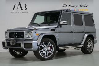 Used 2017 Mercedes-Benz G-Class G 63 AMG | REAR ENTERTAINMENT | 20 IN WHEELS for sale in Vaughan, ON