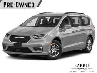 Used 2022 Chrysler Pacifica Touring L FRONT HEATED SEATS AND STEERING WHEEL I UCONNECT 5 WITH 10.1-INCH DISPLAY I 360 SURROUND-VIEW CAMERA for sale in Barrie, ON