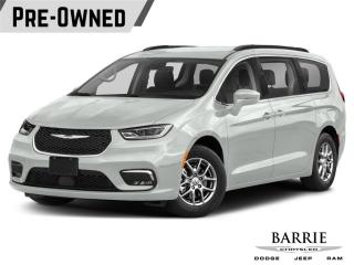 Used 2022 Chrysler Pacifica Touring FRONT HEATED SEATS AND STEERING WHEEL I POWER LIFTGATE I REMOTE START SYSTEM I UNIVERSAL GARAGE DOOR for sale in Barrie, ON
