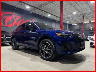 <div>***SOLD***</div><div><br /></div><div>Navarra Blue Metallic Exterior On Black, Leather Seating.</div><div></div><div>Single Owner, Local Ontario Vehicle, Certified, And A Balance Of Audi Warranty May 5 2025/80,000KM.</div><div></div><div>Financing Is Available For All Credit. Extended Warranty Options Available. Trade-Ins Are Welcome!</div><div></div><div>This 2021 Audi Q5 Progressiv 45 TFSI Is Loaded With A S-Line Black Package, Top View Camera, And An Audi Phonebox.</div><div></div><div>Packages Include Navigation. 10.1" Touch Display, Bluetooth, 10-Speaker Audi Sound System, Audi Smartphone Interface w/Wireless CarPlay, Audi Phone Box, Audi Virtual Cockpit Plus, Panoramic Glass Sunroof, Heated Front Bucket Seats, Remote Keyless Entry w/Integrated Key Transmitter, 4 Door Curb/Courtesy, Illuminated Entry, Illuminated Ignition Switch and Panic Button, Audi Connect Security and Assistance Emergency Sos, Audi connect Security and Assistance Tracker System, Audi Lane Departure Warning, Leather-Wrapped Steering Wheel, 3-Spoke, With Multi-Function Plus And Steering Wheel Heating, Black Optics (Grille & Window Surround), Piano Black Inlays, Black Side Mirrors And Gloss Black Centre Console, S Line Interior Badging, Black Roof Rails, Black Headliner, 20" 5-V Star Design, Gloss Anthracite Black, Stainless Steel Pedals, Front Sports Seats, Contrast Stitching And Power Lumbar For Both Front Seats, And More.</div><div></div><div>We Do Not Charge Any Additional Fees For Certification, Its Just The Price Plus HST And Licensing.</div><div></div><div>Follow Us On Instagram, And Facebook.</div><div></div><div>Dont Worry About Rain, Or Snow, Come Into Our 20,000sqft Indoor Showroom, We Have Been In Business For A Decade, With Many Satisfied Clients That Keep Coming Back, And Refer Their Friends And Family. We Are Confident You Will Have An Enjoyable Shopping Experience At AutoBase. If You Have The Chance Come In And Experience AutoBase For Yourself.</div><div></div>