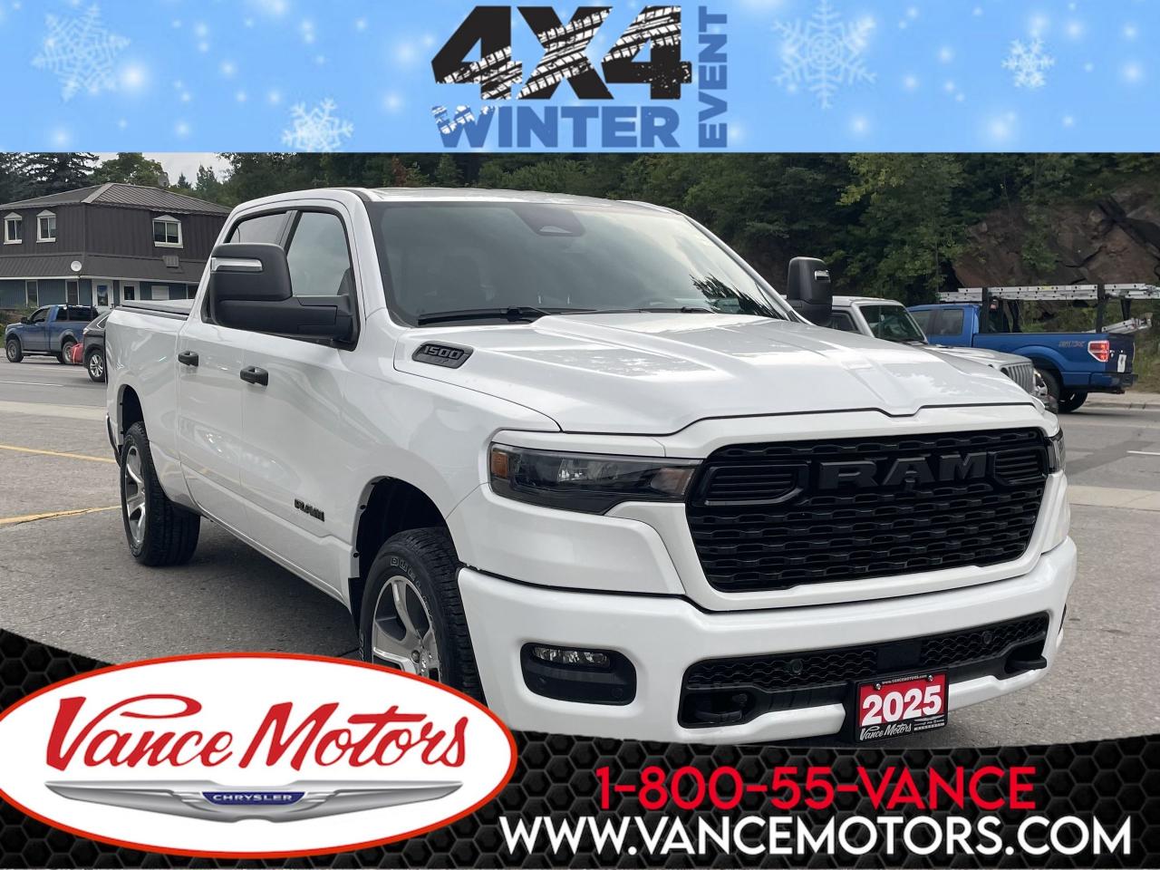 New 2025 RAM 1500 Tradesman Sport 4X4 for sale in Bancroft, ON