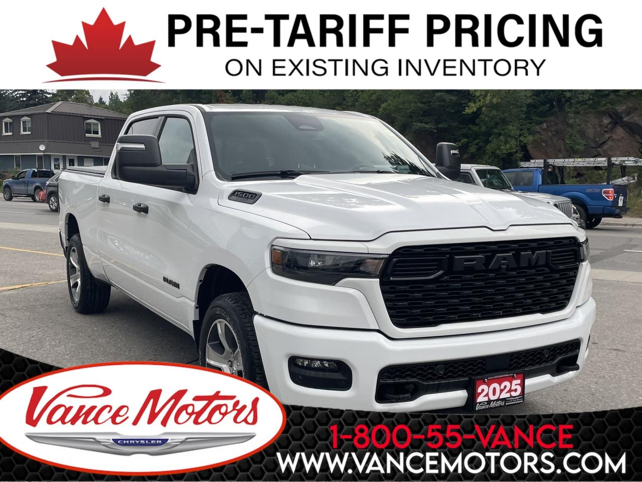 New 2025 RAM 1500 Tradesman Sport 4X4 for sale in Bancroft, ON
