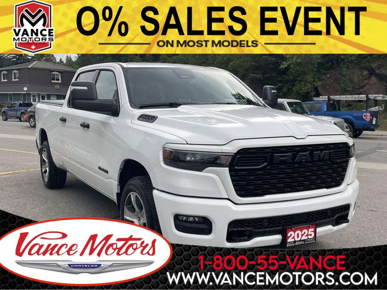 New 2025 RAM 1500 Tradesman Sport 4X4 for sale in Bancroft, ON