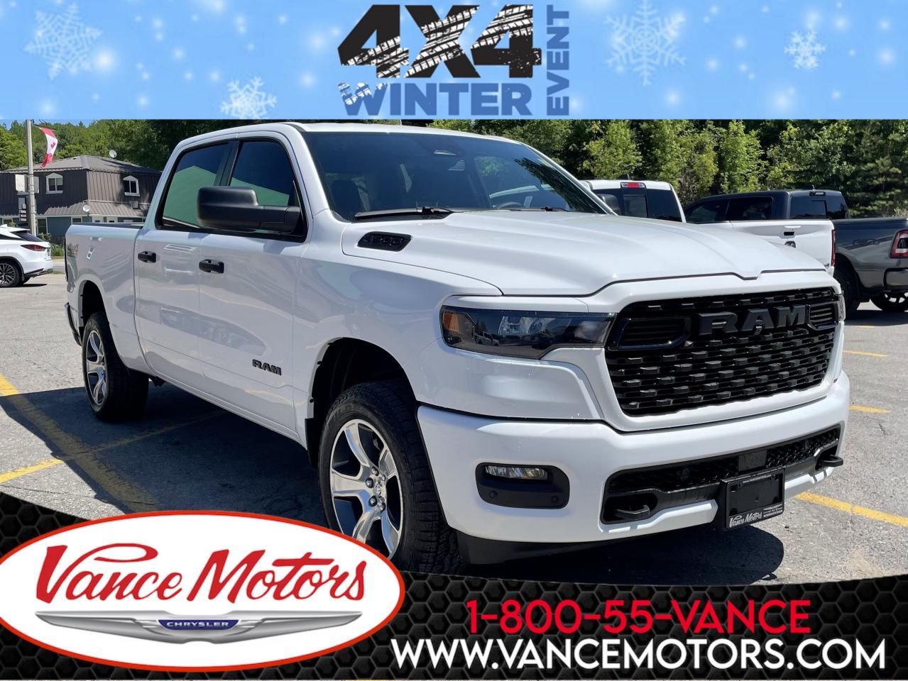 New 2025 RAM 1500 Tradesman Sport 4X4 for sale in Bancroft, ON