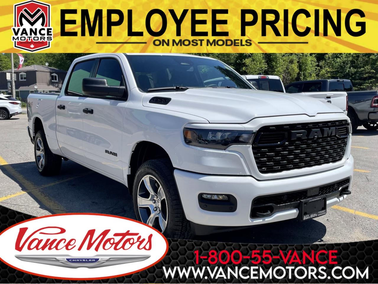 New 2025 RAM 1500 Tradesman Sport 4X4 for sale in Bancroft, ON