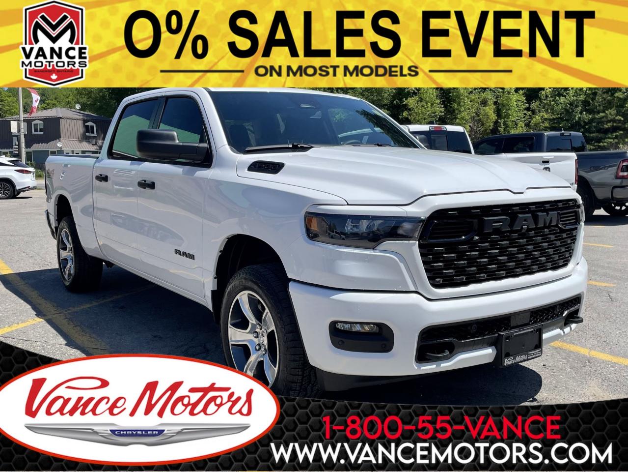 New 2025 RAM 1500 Tradesman Sport 4X4 for sale in Bancroft, ON