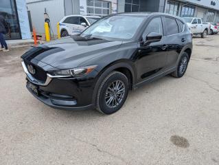 <strong>2021 Mazda CX-5 GS</strong>




<ul>
<li><strong>Infotainment:</strong> 10.25-inch touchscreen display with Mazda Connect infotainment system, Apple CarPlay® and Android Auto™ integration, Bluetooth® hands-free phone and audio streaming, AM/FM radio, HD Radio™, SiriusXM satellite radio</li>
<li><strong>Safety:</strong> Mazda i-Activsense® safety features (includes advanced driver assistance systems such as adaptive cruise control with stop & go, lane departure warning with lane-keep assist, blind-spot monitoring with rear cross-traffic alert, smart brake support, pedestrian detection, rearview camera)</li>
<li><strong>Comfort:</strong> Cloth-trimmed seats, dual-zone automatic climate control, heated front seats, leather-wrapped steering wheel and shift knob</li>
<li><strong>Convenience:</strong> Keyless entry, push-button start, power windows and door locks, remote keyless illuminated entry system, power-adjustable drivers seat</li>
<li><strong>Wheels:</strong> 17-inch alloy wheels</li>
</ul>



<span>This 2021 Mazda CX-5 GS combines elegance, performance, and versatility in one stylish package. Powered by Mazdas Skyactiv-G engine, it delivers responsive acceleration and agile handling, making every drive enjoyable. The spacious interior is crafted with high-quality materials and packed with modern amenities to enhance your comfort and convenience. With advanced safety features and available i-Activ AWD®, you can confidently navigate various road conditions and enjoy a smooth and secure ride. Whether youre commuting to work or embarking on a weekend adventure, the Mazda CX-5 GS is ready to exceed your expectations. Dont miss out on the opportunity to own a premium SUV that offers an unmatched driving experience!</span>




No Credit? Bad Credit? No Problem! Our experienced credit specialists can get you approved! No payments for 100 Days on approved credit. Forman Auto Centre specializes in quality used vehicles from all makes, as well as Certified Used vehicles from Honda and Mazda. We offer lots of financing options to get you the vehicle you want with the payment you need! TEXT: 204-809-3822 or Call 1-800-675-8367, click or visit us in person for your next vehicle! All Forman Auto Centre used vehicles include a no charge 30-day/2000km warranty!

Checkout our Google Reviews: https://www.google.com/search?gsssp=eJzj4tZP1zcsyUmOL7PIM2C0UjWoMDVKNbdMNEgySUw2NDExMbcyqDAzNjcyTU1LTUxJtjBKMUv04knLL8pNzFPIyM9LSQQAe4UT1g&q=forman+honda&rlz=1C1GCEAenCA924CA924&oq=forman+&aqs=chrome.2.69i59j46i20i175i199i263j46i39i175i199j69i60l4j69i61.3541j0j7&sourceid=chrome&ie=UTF-8#lrd=0x52e79a0b4ac14447:0x63725efeadc82d6a,1,,,