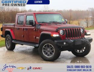 Used 2021 Jeep Gladiator Overland 4x4 | LEATHER | NAV | BLUETOOTH for sale in Orillia, ON