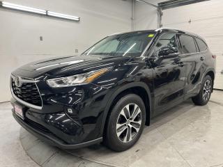 Used 2022 Toyota Highlander XLE AWD| 7-PASS | SUNROOF | HTD LEATHER | LOW KMS! for sale in Ottawa, ON