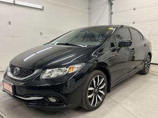 Used 2014 Honda Civic TOURING| SUNROOF | HEATED LEATHER | NAV | REAR CAM for sale in Ottawa, ON
