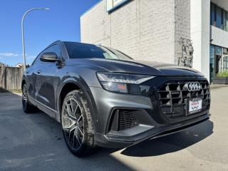 <p>2019 Audi Q8 3.0 TFSI quattro Technik tiptronic Call Raymond at 778-922-2O6O, Available 24/7 ONE OWNER! LOCAL VEHICLE! LOW KM! SERVICE HISTORY! Trade ins are welcome, bank financing options are available. Fast approvals and 99% acceptance rates (for all credit) We also deal with poor credit, no credit, recent bankruptcy, or other financial hurdles, may now be approved. Disclaimer: Price does not include documentation fees $499, taxes, and insurance. Please contact for further details. (Dealer Code: D50314)</p>