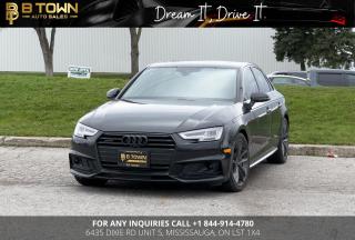 Used 2017 Audi A4 TECHNIK S-LINE for sale in Mississauga, ON