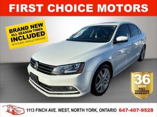 Welcome to First Choice Motors, the largest car dealership in Toronto of pre-owned cars, SUVs, and vans priced between $5000-$15,000. With an impressive inventory of over 300 vehicles in stock, we are dedicated to providing our customers with a vast selection of affordable and reliable options. <br><br>Were thrilled to offer a used 2016 Volkswagen Jetta HIGHLINE, white color with 221,000km (STK#7242) This vehicle was $11990 NOW ON SALE FOR $10990. It is equipped with the following features:<br>- Automatic Transmission<br>- Leather Seats<br>- Sunroof<br>- Heated seats<br>- Bluetooth<br>- Reverse camera<br>- Alloy wheels<br>- Power windows<br>- Power locks<br>- Power mirrors<br>- Air Conditioning<br><br>At First Choice Motors, we believe in providing quality vehicles that our customers can depend on. All our vehicles come with a 36-day FULL COVERAGE warranty. We also offer additional warranty options up to 5 years for our customers who want extra peace of mind.<br><br>Furthermore, all our vehicles are sold fully certified with brand new brakes rotors and pads, a fresh oil change, and brand new set of all-season tires installed & balanced. You can be confident that this car is in excellent condition and ready to hit the road.<br><br>At First Choice Motors, we believe that everyone deserves a chance to own a reliable and affordable vehicle. Thats why we offer financing options with low interest rates starting at 7.9% O.A.C. Were proud to approve all customers, including those with bad credit, no credit, students, and even 9 socials. Our finance team is dedicated to finding the best financing option for you and making the car buying process as smooth and stress-free as possible.<br><br>Our dealership is open 7 days a week to provide you with the best customer service possible. We carry the largest selection of used vehicles for sale under $9990 in all of Ontario. We stock over 300 cars, mostly Hyundai, Chevrolet, Mazda, Honda, Volkswagen, Toyota, Ford, Dodge, Kia, Mitsubishi, Acura, Lexus, and more. With our ongoing sale, you can find your dream car at a price you can afford. Come visit us today and experience why we are the best choice for your next used car purchase!<br><br>All prices exclude a $10 OMVIC fee, license plates & registration  and ONTARIO HST (13%)