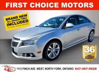 Used 2014 Chevrolet Cruze RS ~AUTOMATIC, FULLY CERTIFIED WITH WARRANTY!!!~ for sale in North York, ON