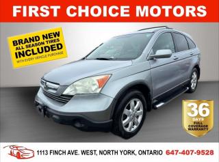 Used 2007 Honda CR-V EX-L ~AUTOMATIC, FULLY CERTIFIED WITH WARRANTY!!!~ for sale in North York, ON