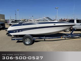 Used 2006 CROWNLINE Boat 18.5 foot, 4.3 mercruiser, Local Trade! for sale in Moose Jaw, SK