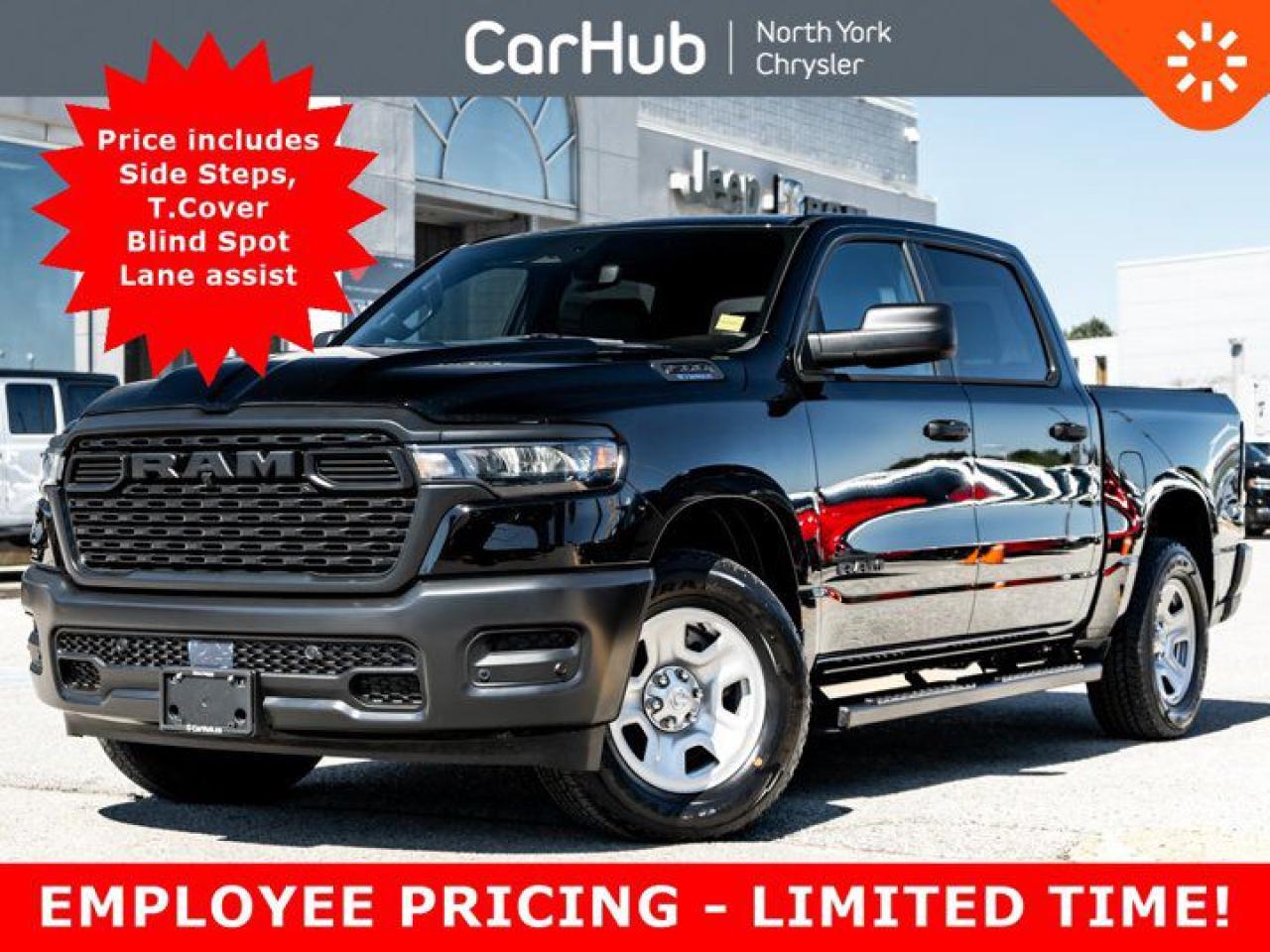 New 2025 RAM 1500 Tradesman V6 3.6L 6 Seater Driver Assists Adaptive Cruise Ctrl for sale in Thornhill, ON