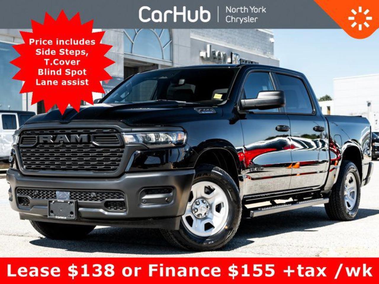 New 2025 RAM 1500 Tradesman V6 3.6L 6 Seater Driver Assists Adaptive Cruise Ctrl for sale in Thornhill, ON