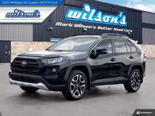 Used 2020 Toyota RAV4 Trail AWD, Leather, Sunroof, Heated + Cooled Seats, Radar Cruise, New Tires & New Brakes! for sale in Guelph, ON
