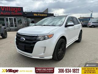 Used 2013 Ford Edge Sport - Leather Seats, Bluetooth, Heated Seats, Rear View Camera, Memory Seats! for sale in Saskatoon, SK