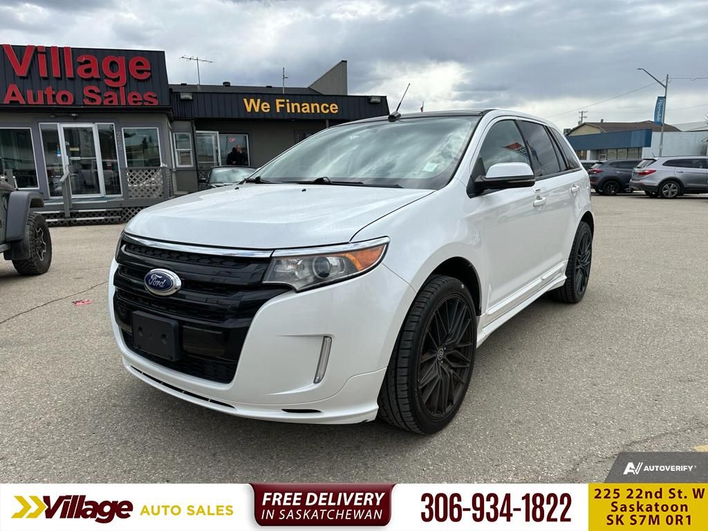 Used 2013 Ford Edge Sport - Leather Seats - Bluetooth for Sale in Saskatoon, Saskatchewan