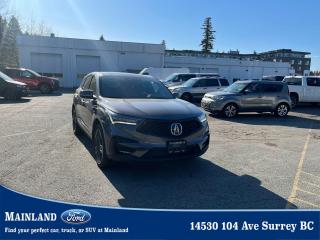 Used 2020 Acura RDX A-Spec LOCAL BC VEHICLE for sale in Surrey, BC