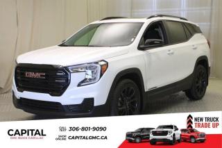 This 2024 GMC Terrain in Summit White is equipped with AWD and Turbocharged Gas I4 1.5L/-TBD- engine.From its striking C-shaped LED signature lighting to its stunning floating roof, this GMC Terrain has been refined on every level. With three distinctive options, every trim boasts its own distinctive grille that makes a lasting first impression and sets a bold tone for the rest of the vehicles exterior. Striking LED signature lighting on the taillamps complete Terrains bold design from front to back. Terrains interior seamlessly incorporates exterior design cues to create a cohesive look. Youll find a combination of bold styling, first-class comfort and plenty of space proving its as much about refinement as it is utility. Terrains interior features a standard leather wrapped steering wheel, real aluminum trim and soft-touch materials to enhance your driving experience and maximize comfort for both you and your passengers. A front-to-back flat load floor includes new fold-flat front-passenger and second-row seats so you can quickly go from accommodating people to utilizing every inch of cargo space. The GMC Terrain small SUV is engineered to meet the challenges drivers face every day  from various road surfaces to unexpected conditions. Advanced technology such as the Traction Select system allows you to switch between drive modes to make real-time adjustments based on those ever-changing driving situations. Terrain offers an available suite of intuitive driver-assist and safety technologies  so you can move with confidence in any direction.Key features of the Terrain SLE and SLT include: 170 hp 1.5L Turbocharged gas engine, HID Headlamps, Traction Select System, Heated Front Seats, Leather-wrapped steering wheel, Available Lane Change Alert with Side Blind Zone Alert, New Available Adaptive Cruise Control - Camera (SLT Models), and New available Front Pedestrian Braking (SLT models).Check out this vehicles pictures, features, options and specs, and let us know if you have any questions. Helping find the perfect vehicle FOR YOU is our only priority.P.S...Sometimes texting is easier. Text (or call) 306-988-7738 for fast answers at your fingertips!Dealer License #914248Disclaimer: All prices are plus taxes & include all cash credits & loyalties. See dealer for Details.