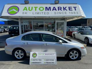 Used 2007 Honda Civic LX SEDAN LEATHER! INSPECTED W/BCAA MBRSHP & WRNTY! for sale in Langley, BC