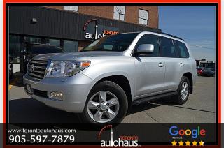 OFF-SITE PLEASE CALL AHEAD 2008 Toyota Land Cruiser 200 series Upgrade Package. 5.7 V8. USA import, odometer in miles. Excellent condition ,no rust , solid frame. <br/> Michelin Defender Tires recently installed, Comfort access ,push start, crawl mode, DVD package, 2 keys and much more <br/> _________________________________________________________________________ <br/>   <br/> NEED MORE INFO ? BOOK A TEST DRIVE ?  visit us TOACARS.ca to view over 120 in inventory, directions and our contact information. <br/> _________________________________________________________________________ <br/>   <br/> Let Us Take Care of You with Our Client Care Package Only $995.00 <br/> - 36 Days/2000KM Powertrain & Safety Items Coverage <br/> - Premium Safety Inspection & Certificate <br/> - Oil Check <br/> - Brake Service <br/> - Tire Check <br/> - Cosmetic Reconditioning* <br/> - Carfax Report <br/> - Full Interior/Exterior & Engine Detailing <br/> - Franchise Dealer Inspection & Safety Available Upon Request* <br/> * Client care package is not included in the finance and cash price sale <br/> * Premium vehicles may be subject to an additional cost to the client care package <br/> _________________________________________________________________________ <br/>   <br/> Financing starts from the Lowest Market Rate O.A.C. & Up To 96 Months term*, conditions apply. Good Credit or Bad Credit our financing team will work on making your payments to your affordability. Visit www.torontoautohaus.com/financing for application. Interest rate will depend on amortization, finance amount, presentation, credit score and credit utilization. We are a proud partner with major Canadian banks (National Bank, TD Canada Trust, CIBC, Dejardins, RBC and multiple sub-prime lenders). Finance processing fee averages 6 dollars bi-weekly on 84 months term and the exact amount will depend on the deal presentation, amortization, credit strength and difficulty of submission. For more information about our financing process please contact us directly. <br/> _________________________________________________________________________ <br/>   <br/> We conduct daily research & monitor our competition which allows us to have the most competitive pricing and takes away your stress of negotiations. <br/>   <br/> _________________________________________________________________________ <br/>   <br/> Worry Free 5 Days or 500KM Exchange Program*, valid when purchasing the vehicle at advertised price with Client Care Package. Within 5 days or 500km exchange to an equal value or higher priced vehicle in our inventory. Note: Client Care package, financing processing and licensing is non refundable. Vehicle must be exchanged in the same condition as delivered to you. For more questions, please contact us at sales @ torontoautohaus . com or call us 9 0 5  5 9 7  7 8 7 9 <br/> _________________________________________________________________________ <br/>   <br/> As per OMVIC regulations if the vehicle is sold not certified. Therefore, this vehicle is not certified and not drivable or road worthy. The certification is included with our client care package as advertised above for only $795.00 that includes premium addons and services. All our vehicles are in great shape and have been inspected by a licensed mechanic and are available to test drive with an appointment. HST & Licensing Extra <br/>   <br/>