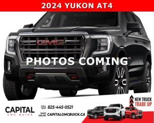 This 2024 Yukon AT4 comes fully equipped with a 10.2 Premium Infotainment System, Heated and Cooled Seats, Heated Steering,Remote Start, Blind Zone Alert, Park Assist, Bose Stereo, Heated Second Row Heated Bucket Seating, Black Assist Steps, MAX TRAILERING PACKAGE and so much more!Ask for the Internet Department for more information or book your test drive today! Text 365-601-8318 for fast answers at your fingertips!AMVIC Licensed Dealer - Licence Number B1044900Disclaimer: All prices are plus taxes and include all cash credits and loyalties. See dealer for details. AMVIC Licensed Dealer # B1044900