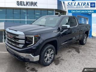 <b>Apple CarPlay,  Android Auto,  Cruise Control,  Rear View Camera,  Touch Screen!</b><br> <br> <br> <br>  Astoundingly advanced and exceedingly premium, this 2024 GMC Sierra 1500 is designed for pickup excellence. <br> <br>This 2024 GMC Sierra 1500 stands out in the midsize pickup truck segment, with bold proportions that create a commanding stance on and off road. Next level comfort and technology is paired with its outstanding performance and capability. Inside, the Sierra 1500 supports you through rough terrain with expertly designed seats and robust suspension. This amazing 2024 Sierra 1500 is ready for whatever.<br> <br> This titanium rush metallic Extended Cab 4X4 pickup   has an automatic transmission and is powered by a  355HP 5.3L 8 Cylinder Engine.<br> <br> Our Sierra 1500s trim level is SLE. Stepping up to this GMC Sierra 1500 SLE is a great choice as it comes loaded with some excellent features such as a massive 13.4 inch touchscreen display with wireless Apple CarPlay and Android Auto, wireless streaming audio, SiriusXM, 4G LTE hotspot, cruise control and LED headlights. Additionally, this pickup truck also comes with a rear vision camera, forward collision warning and lane keep assist, air conditioning, teen driver technology plus so much more! This vehicle has been upgraded with the following features: Apple Carplay,  Android Auto,  Cruise Control,  Rear View Camera,  Touch Screen,  Streaming Audio,  Teen Driver. <br><br> <br>To apply right now for financing use this link : <a href=https://www.selkirkchevrolet.com/pre-qualify-for-financing/ target=_blank>https://www.selkirkchevrolet.com/pre-qualify-for-financing/</a><br><br> <br/> Weve discounted this vehicle $2792. Total  cash rebate of $3200 is reflected in the price. Credit includes $2,300 Non Stackable Delivery Allowance  Incentives expire 2024-05-31.  See dealer for details. <br> <br>Selkirk Chevrolet Buick GMC Ltd carries an impressive selection of new and pre-owned cars, crossovers and SUVs. No matter what vehicle you might have in mind, weve got the perfect fit for you. If youre looking to lease your next vehicle or finance it, we have competitive specials for you. We also have an extensive collection of quality pre-owned and certified vehicles at affordable prices. Winnipeg GMC, Chevrolet and Buick shoppers can visit us in Selkirk for all their automotive needs today! We are located at 1010 MANITOBA AVE SELKIRK, MB R1A 3T7 or via phone at 204-482-1010.<br> Come by and check out our fleet of 80+ used cars and trucks and 180+ new cars and trucks for sale in Selkirk.  o~o